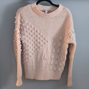 Autumn Cashmere Pink Cashmere Sweater-XS
